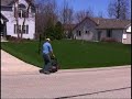 First cut of 2011 with Toro Lawn Striping System