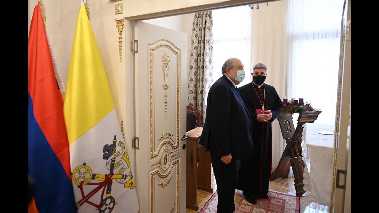 Նախագահ Արմեն Սարգսյանն այցելել է Հայաստանում Սուրբ Աթոռի առաքելական նվիրակություն