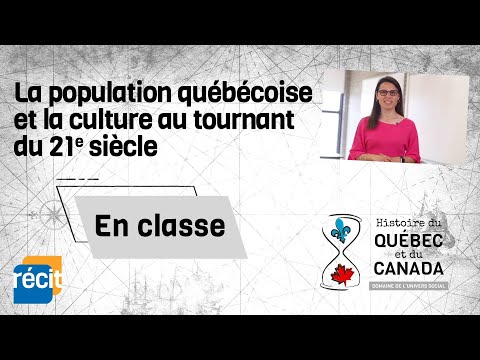 La population québécoise et la culture au tournant du 21e siècle