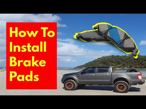 How to change brake pads on a Ford Ranger, Mazda BT 50, Ford Ranger Raptor, Everest DIY