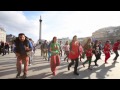 ICC World T20 Flash Mob, London 2014 Bangla Tigers London