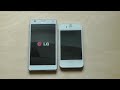 LG Optimus 4X HD vs. Apple iPhone 4S Boot Up Test First Hands-On Look