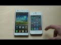 LG Optimus 4X HD vs. Apple iPhone 4S Boot Up Test First Hands-On Look