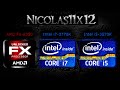 AMD FX-8350 vs Intel i7-3770K vs Intel i5-3570K CPU Comparison Review