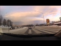 Anchorage Alaska Winter Drive