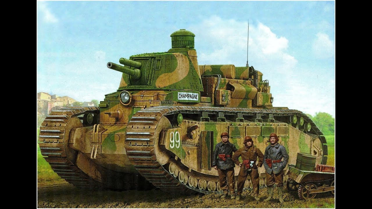 Char 2C - The World's Biggest Operational Tank