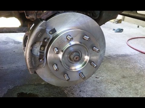 How To Replace Wheel Bearing Hub and Rotor 92 99 Suburban 2500 4WD