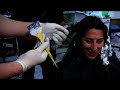Working Brown to Blonde Discoloration in the Hair-Trabajo de decoloración marrón a rubio