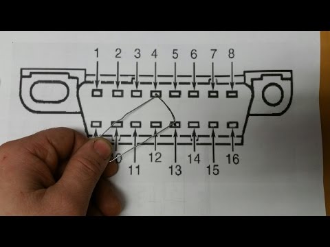 HOW TO PROGRAM LEXUS TOYOTA ECU ENGINE COMPUTER AND KEYS USING JUST PAPER CLIP NO SCAN TOOL NEEDED!