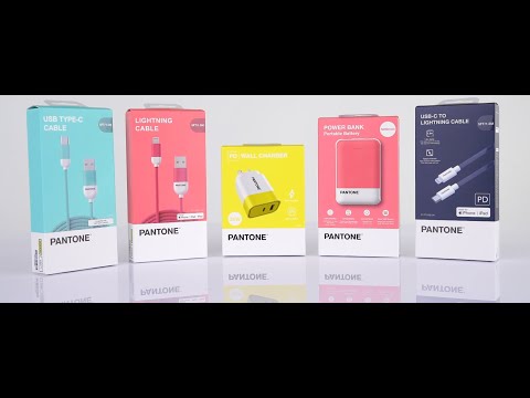 Pantone USB-A to USB-C Cable - Pink