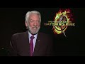 Donald Sutherland Interview - The Hunger Games: Catching Fire (HD) JoBlo.com