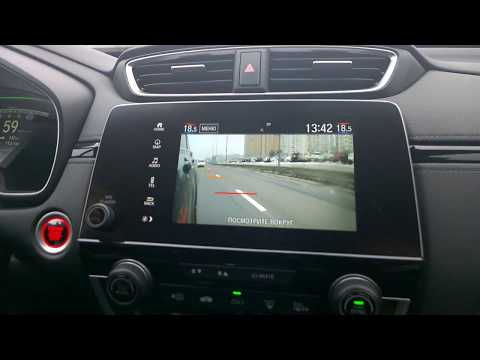 Как работает камера бокового обзора в новой Honda CR-V
