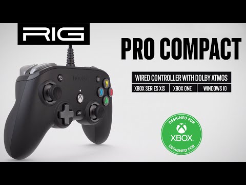RIG Nacon PRO Compact Controller for Xbox - Black