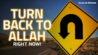 Turn Back to Allah Right Now! - Hamza Yusuf