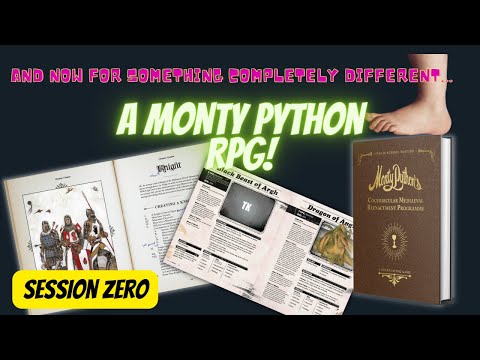 Season 2 EP1: A Monty Python RPG? Yes please! Twists, turns and TV executives!