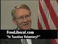 Paying income tax in America is Voluntary