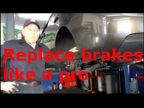How to replace rear brakes and rotors on a Kia