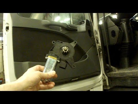 Замена моторчика стеклоподъёмника Mercedes Actros MP 2