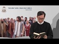 Lời Chúa - Thứ Năm Tuần V Mùa Chay A - 02/04/2020