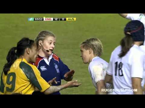 Women's rugby - dont mess with Danielle Waterman
