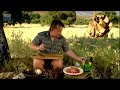 The best Tomato Salad and Chorizo by Jamie Oliver
