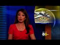Big rig truck pullin mobile home crashes into bridge I-215 in Perris CA. SIGALERT Freeway accident