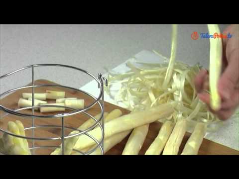 Jak obierać i gotować białe szparagi