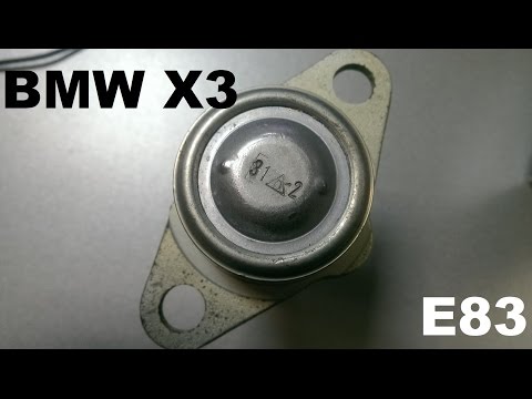 Замена шаровой опоры на BMW X3 E83 ball bearing on BMW X3 E83