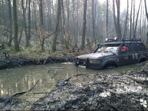 Спасательная Операция Toyota-Laolander offroad 4x4 mud Gaplik 2015