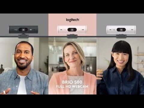 Logitech Brio 500 Webcam Review 
