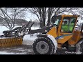 Wille 655B sweeping snow