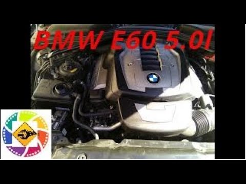 BMW 5series E60 5.0l Замена расширительного бачка   антифриза antifreeze expansion tank