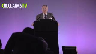 Nicholas Bevan speaks at The Claims Conference 2015