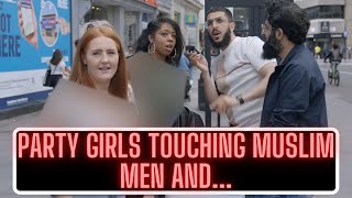 3 GIRLS TOUCH MUSLIM MAN & LEARN A LESSON