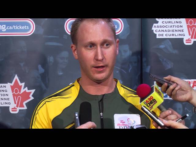 Playoff 3 vs 4 Media Scrum - 2013 Tim Hortons Brier