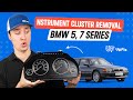 BMW 750 1995-2001  BMW Instrument Cluster Panel (ICP) Repair video