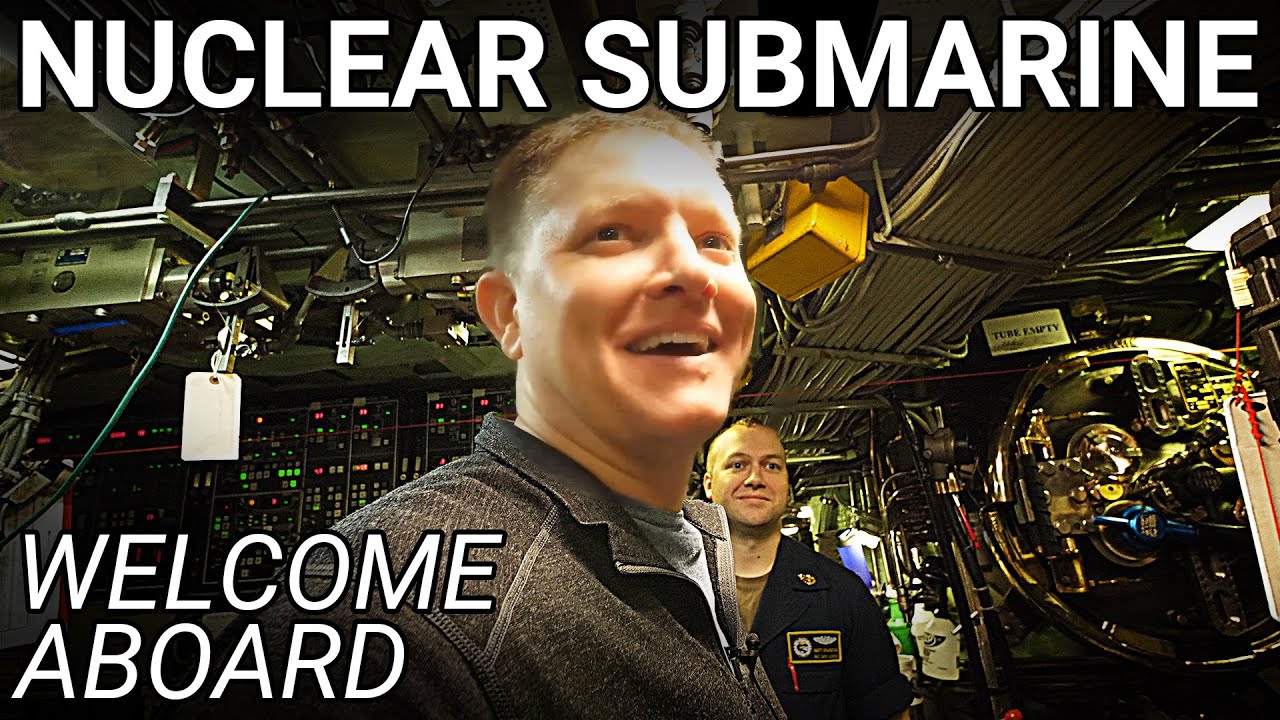 Boarding a US Navy Nuclear Submarine in the Arctic
