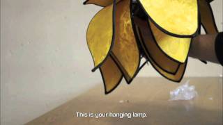 lotus hanging lamp