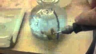 Watch Crystal Glass Scratch Removal Polishing using the kit by