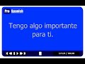 Learn Spanish Level 1 Lesson 1
