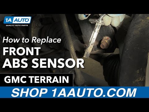 How to Replace Front ABS Sensor 10-17 GMC Terrain