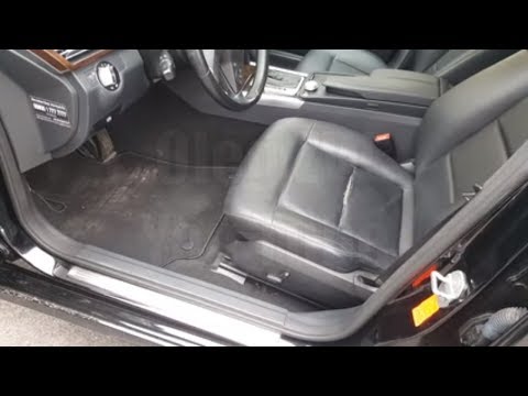 How to remove, change the Mercedes Benz seat. Hauling, repair of the car interior.