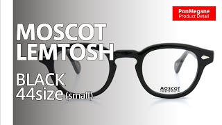 MOSCOT LEMTOSH モスコットレムトッシュ BLACK 44サイズ(旧 Sサイズ)