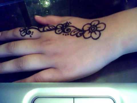 MendhiBySK 53304 views 2 years ago A very simple henna design with flowers
