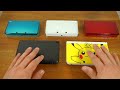 Nintendo 3DS and 3DS XL Colour Comparison