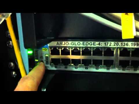 Faulty HP ProCurve 2610-48-PWR PoE Switch
