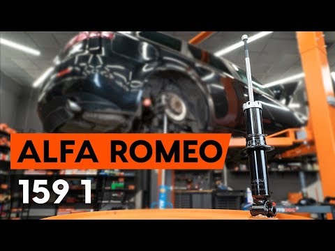 Как заменить амортизаторы задней подвески на ALFA ROMEO 159 1 (939) (ВИДЕОУРОК AUTODOC)