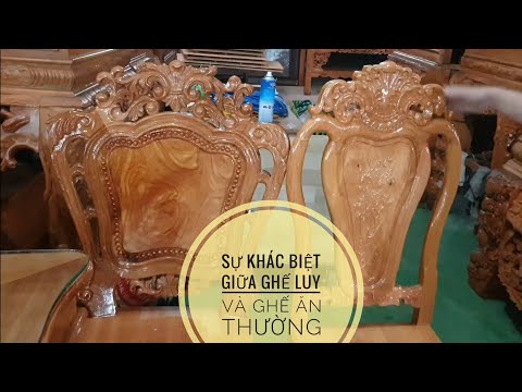 Sự khác biệt giữa ghế ăn Lu y và ghế ăn thường gõ đỏ ( số 244) /Đồ Gỗ Trâm Anh -0794455222