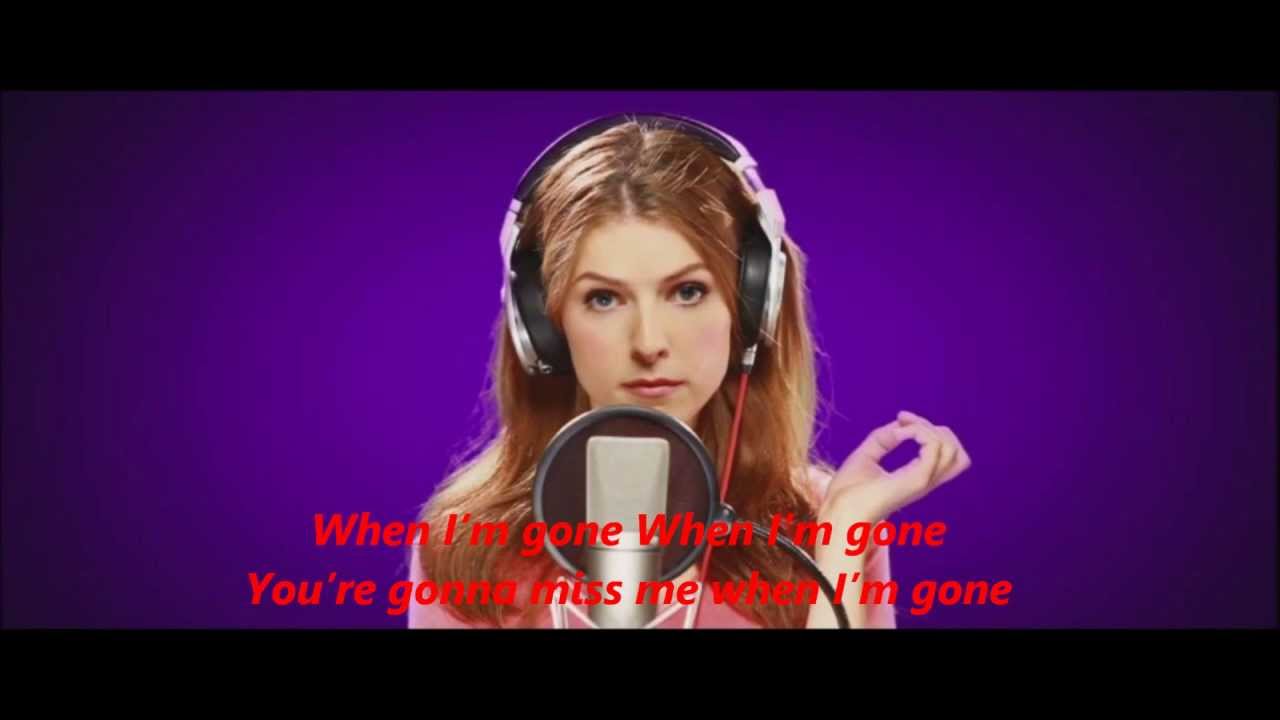 Anna Kendrick - Cups Pitch Perfects When Im Gone