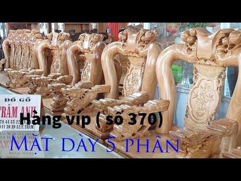 Ấn tượng Đào gõ cột 14, 5 phân Cực Víp của cô Tuyết Long An ( số 370)/ Đồ Gỗ Trâm Anh- 0794455222